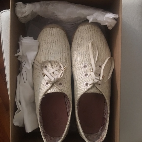 JOIE WALLIE espadrille sneaker in ivory - Picture 4 of 7